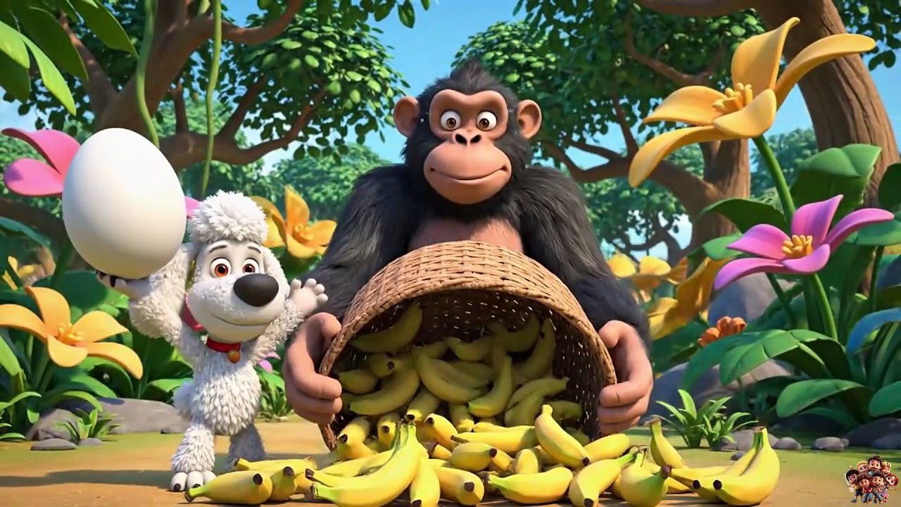 Bandar Ki Shararat! 🐒 Ande Chori Story 🐣  Hindi Moral Story for Kids