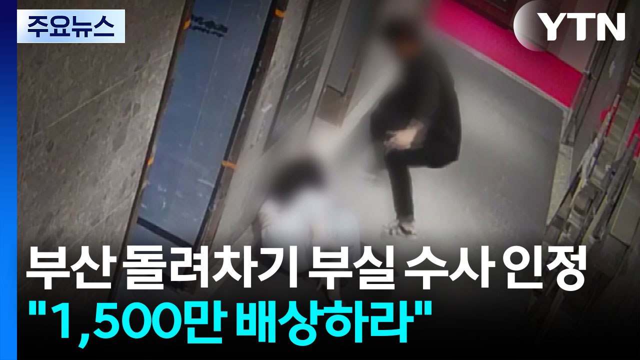 '부산 돌려차기' 부실 수사 인정...법원 "피해자 1,500만 배상" / YTN
