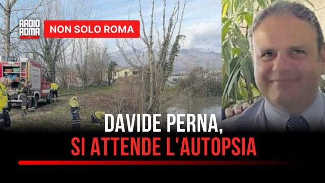 Trovato nel fiume Liri il corpo di Davide Perna, il 51enne scomparso il 7 febbraio: si attende l'esito dell'autopsia