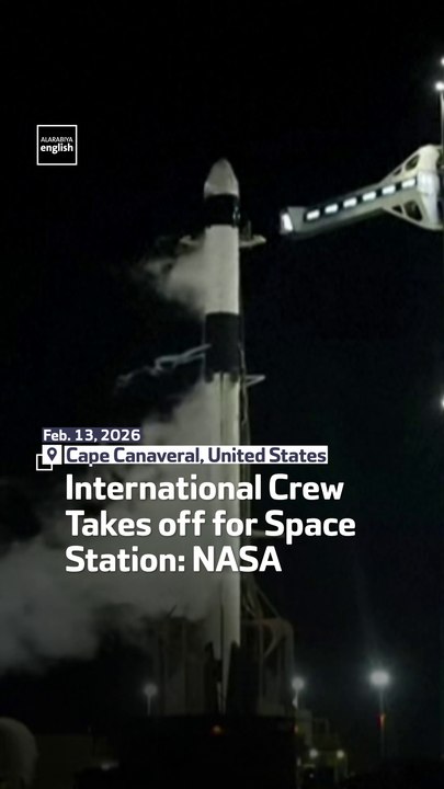 International Crew Takes off for Space Station: NASA