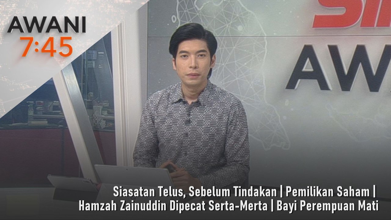 AWANI 7:45 [13/2/2026] – Laporan berita padat dan ringkas #AWANI745 bersama Irfan Faruqi