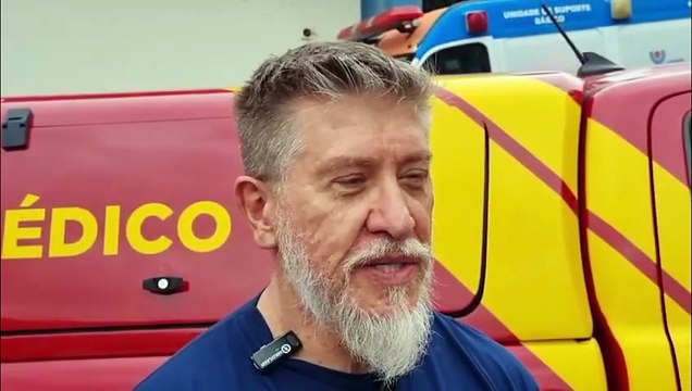 Médico detalha resgate a trabalhadores que foram atingidos por empilhadeira
