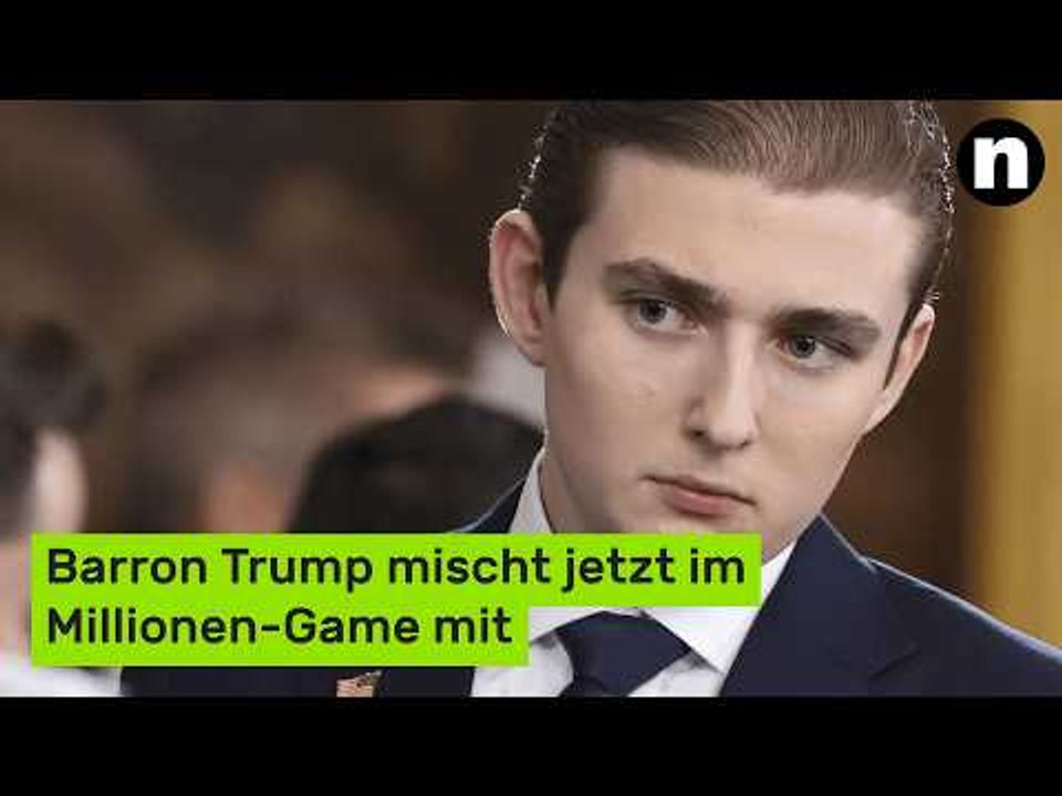 Donald Trump: Sohn Barron Trump mischt jetzt im Millionen-Game mit