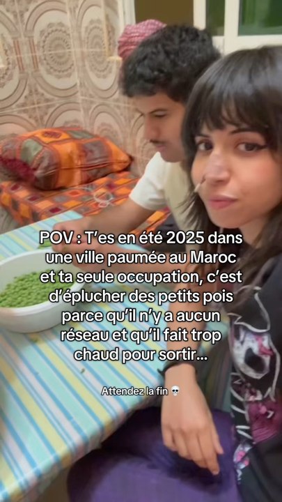 Filmé en mai 2025. Les étés au Maroc be like: