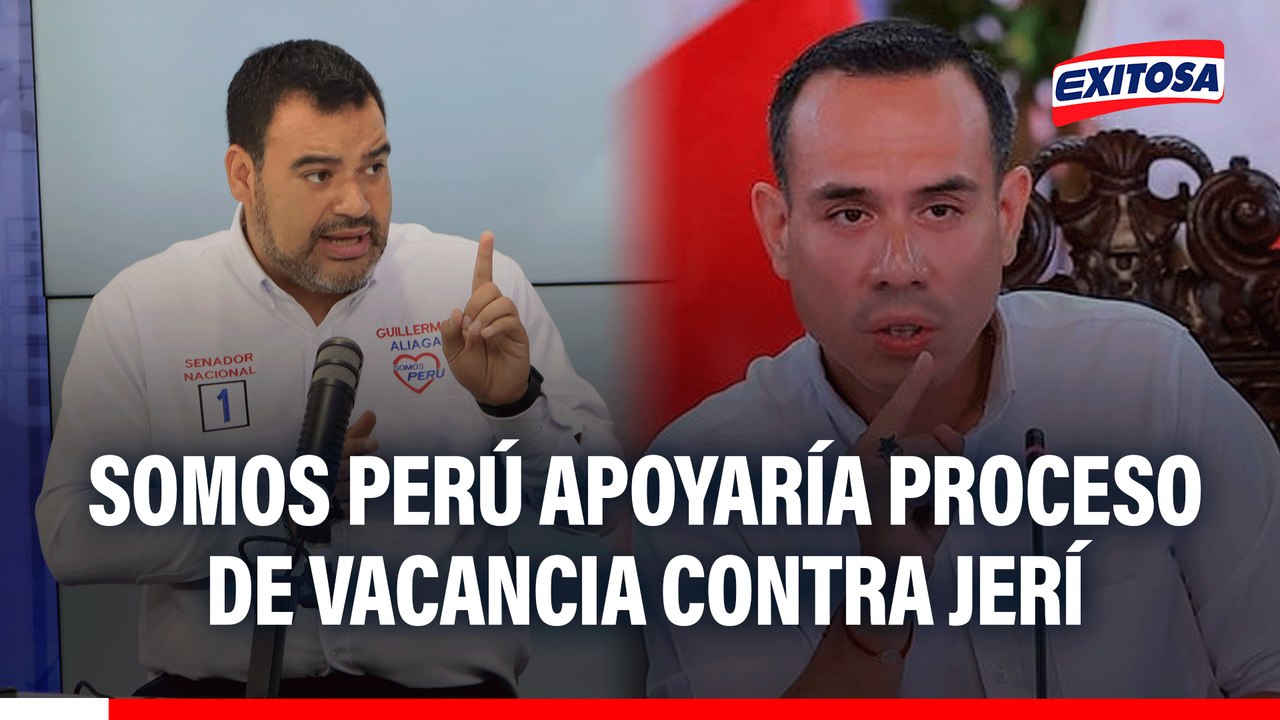 Somos Perú sí apoyaría una VACANCIA contra José Jerí y no una censura, asegura candidato