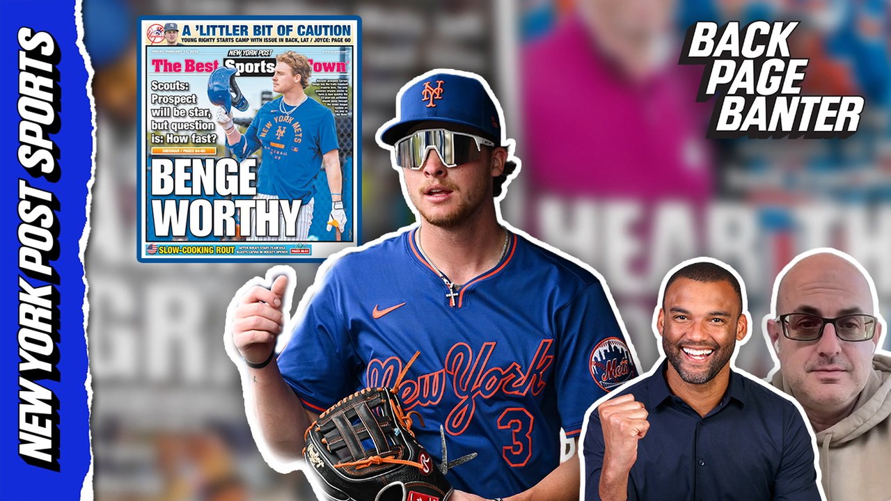 Will Carson Benge make Mets' Opening Day roster? | Back Page Banter