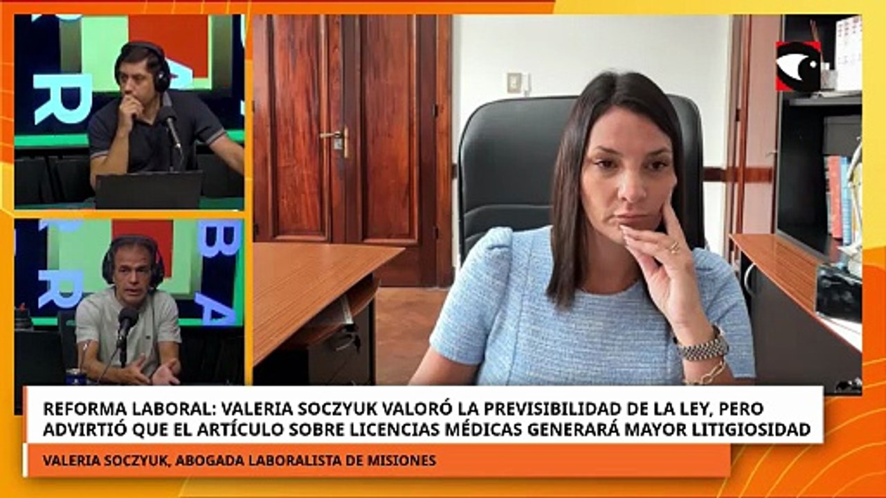 Reforma laboral: abogada valoró la previsibilidad de la ley pero cuestionó el artículo de licencias