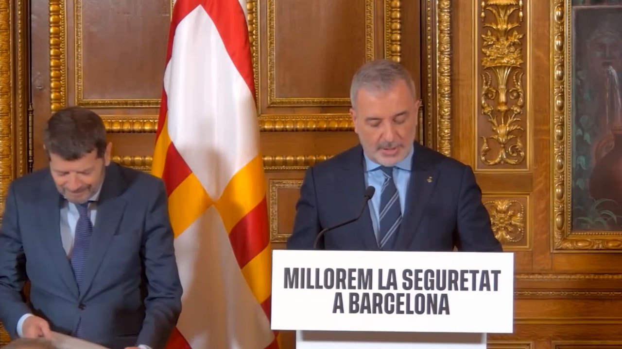 Delitos en Barcelona bajan un 6,1% en 2025 respecto al año anterior y la mayoría fueron hurtos