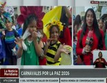 Miranda | Estudiantes y docentes realizan desfile escolar en el inicio de los Carnavales 2026