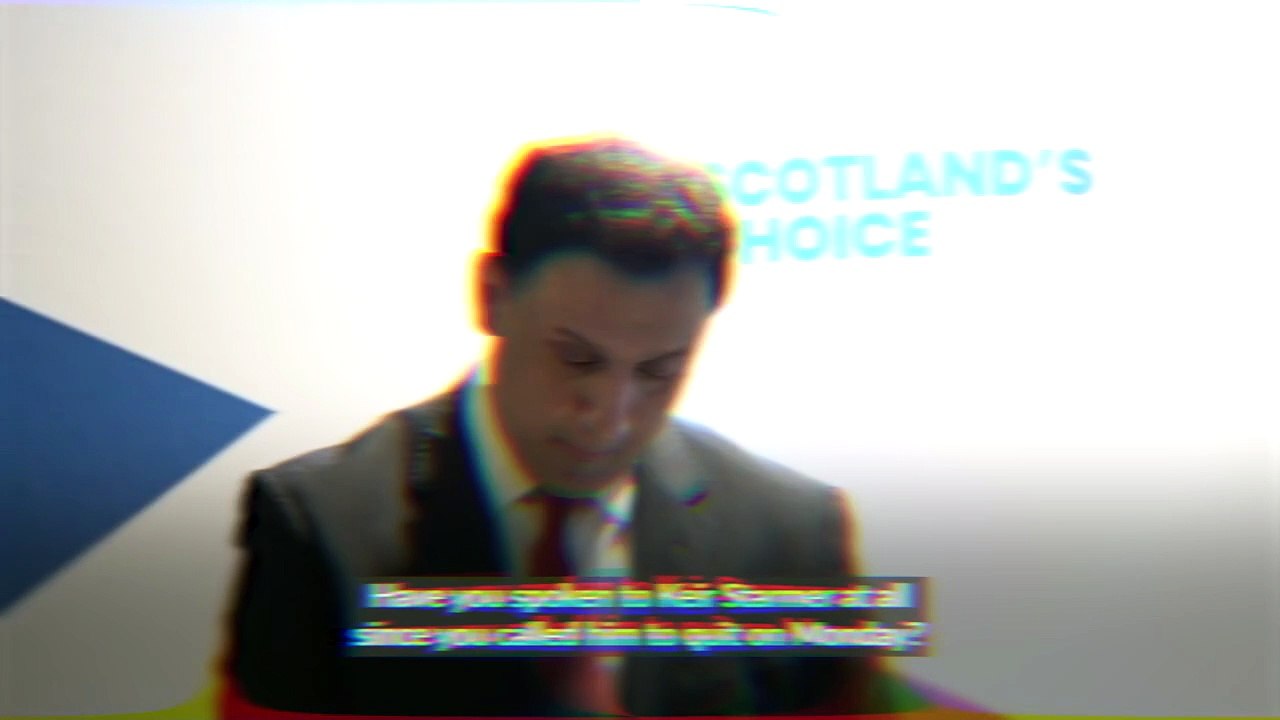 Anas Sarwar holds press conference about supporting Scottish business