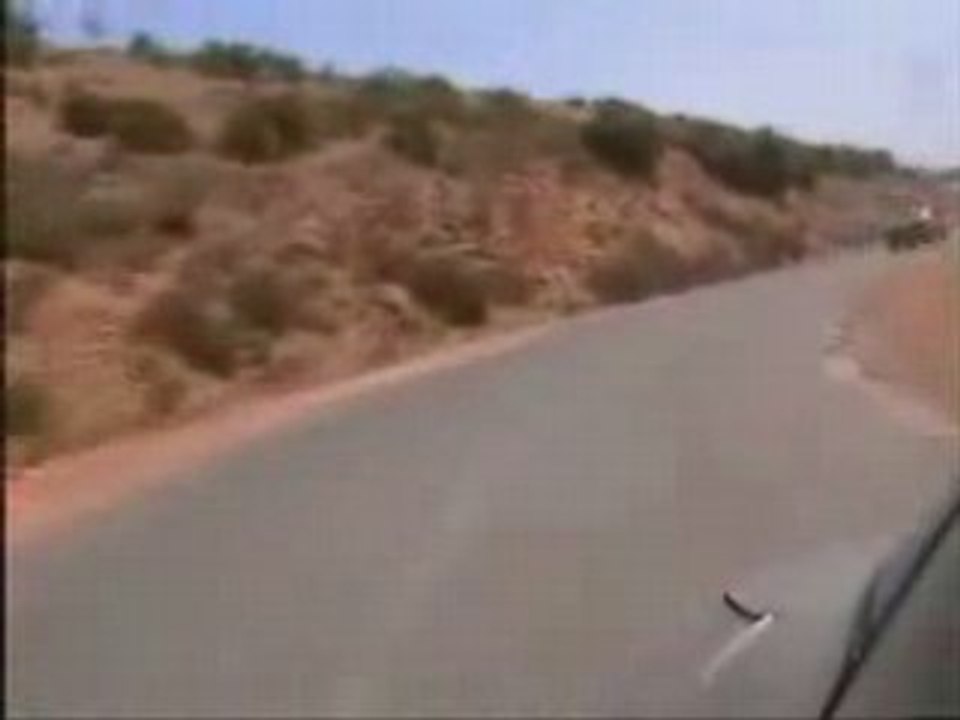la route  du rif (l'été)