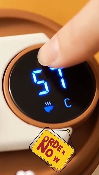 Digital Temperature Display Travel Mug | Smart Stainless Steel Thermos Cup