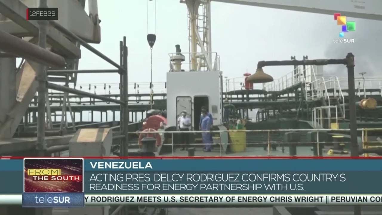 Acting pres. Delcy Rodriguez confirms country's readiness for energy partnership with U.S
