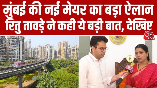 अवैध हॉकरों को लेकर मुंबई की नई मेयर रितु तावड़े सख्त, दिया ये आदेश