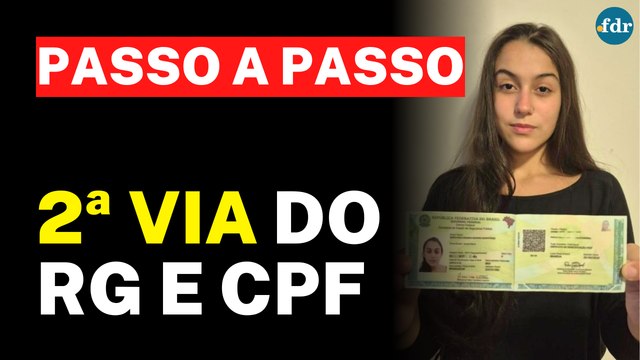 PERDEU O DOCUMENTO? Saiba como emitir a nova carteira de identidade nacional de graça em 2026