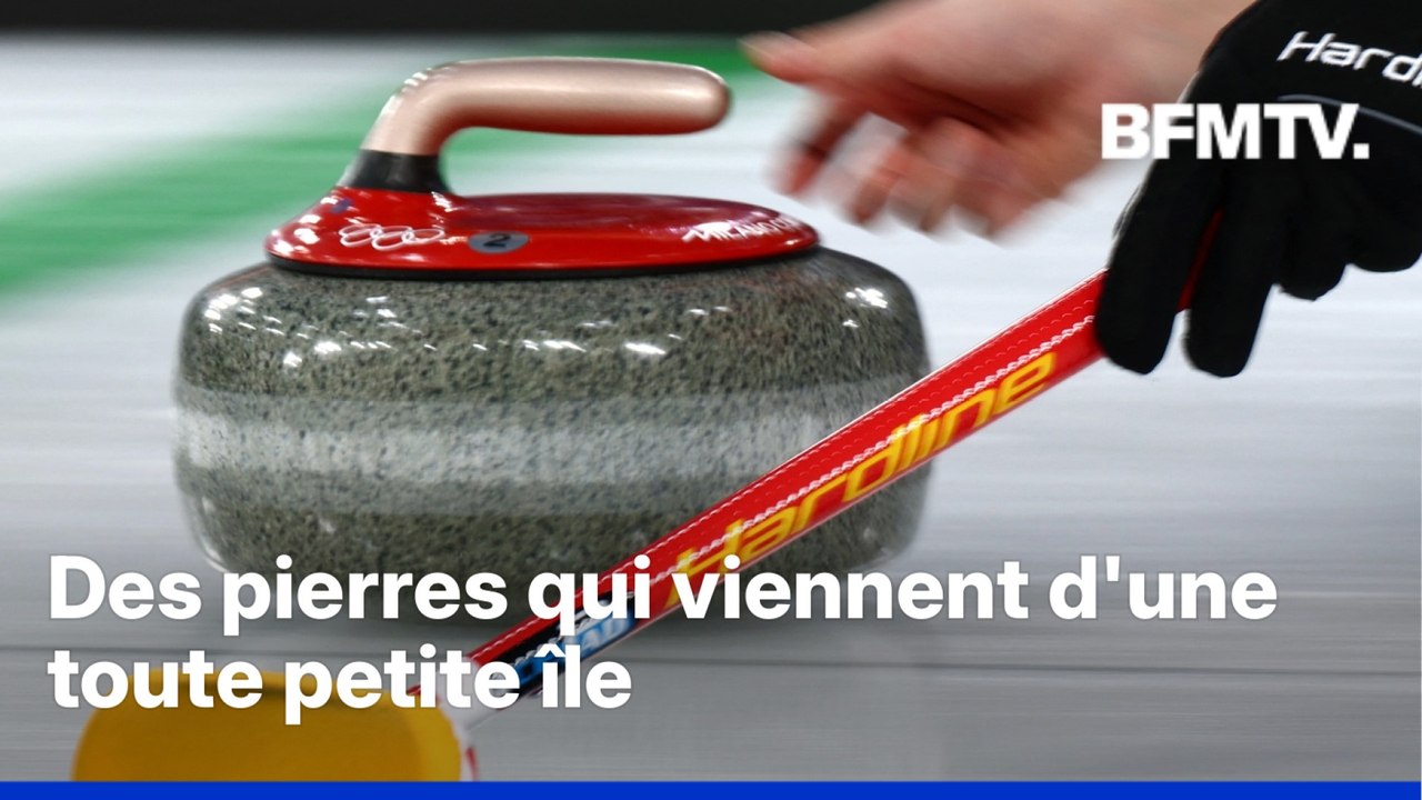 JO de Milan-Cortina: faites d'un granit rare, les pierres utilisées en curling viennent toutes d'une île écossaise réputée