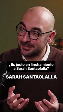 Rubén Arranz en lo último de Lo Más Odiado: Sarah Santaolalla es un mártir del Sanchismo”.