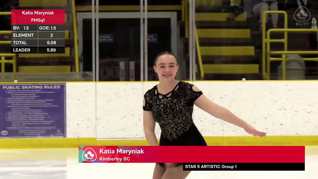 Star 5 Artistic Group 1 - 2026 Kootenay Region Championship - video ...
