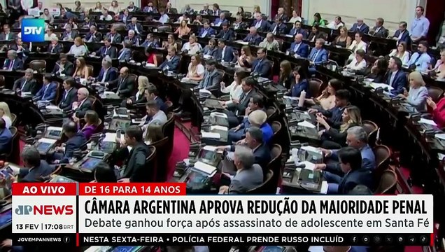 Câmara da Argentina aprova redução da maioridade penal para 14 anos
