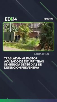 Trasladan al pastor acusado de estupr* tras sentencia de 180 días de detención preventiva