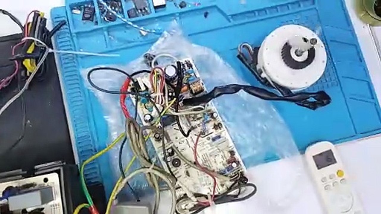 Haier Dc inverter ac F3 E7 error outdoor pcb Dc inverter ac all pcb best repairing center Babar