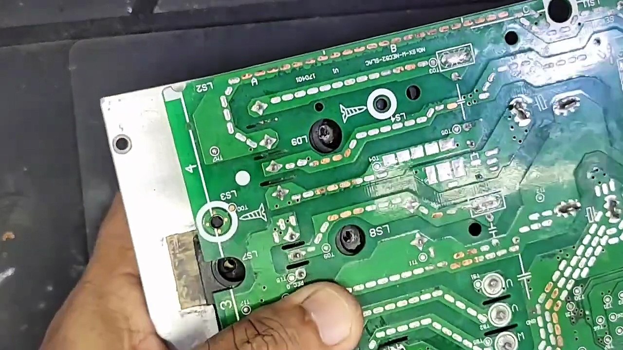 #1030 Orient PEL Dc iinverter ac F1 F7 error code outdoor pcb Dc inverter ac all pcb Repairing Center