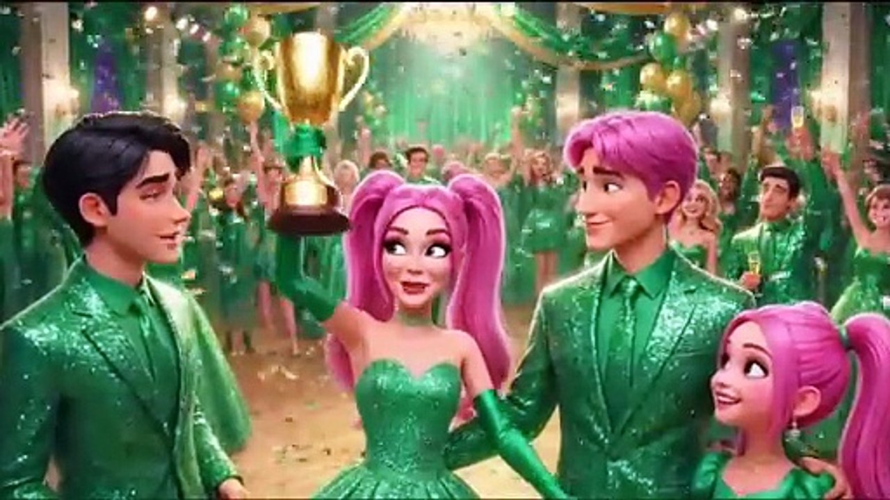 😱 K-Pop Demon Hunters Golden Family VS Sapphire Family in Mythic Airplane! - KPOP Demon Hunters