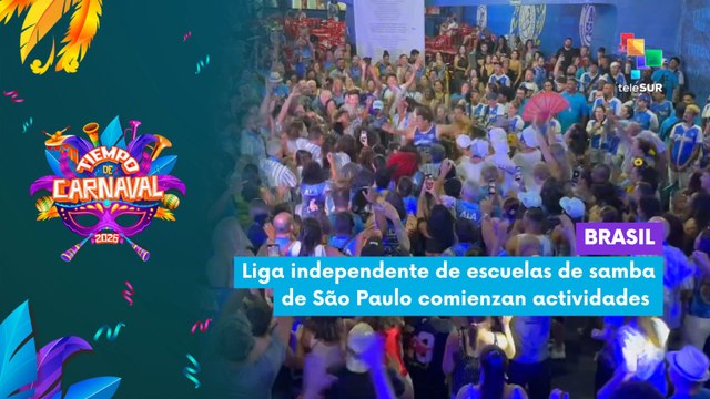 TIEMPO DE CARNAVAL 2026 | Brasil | Liga independente de escuelas de samba de São Paulo comienzan actividades 13-02-2026