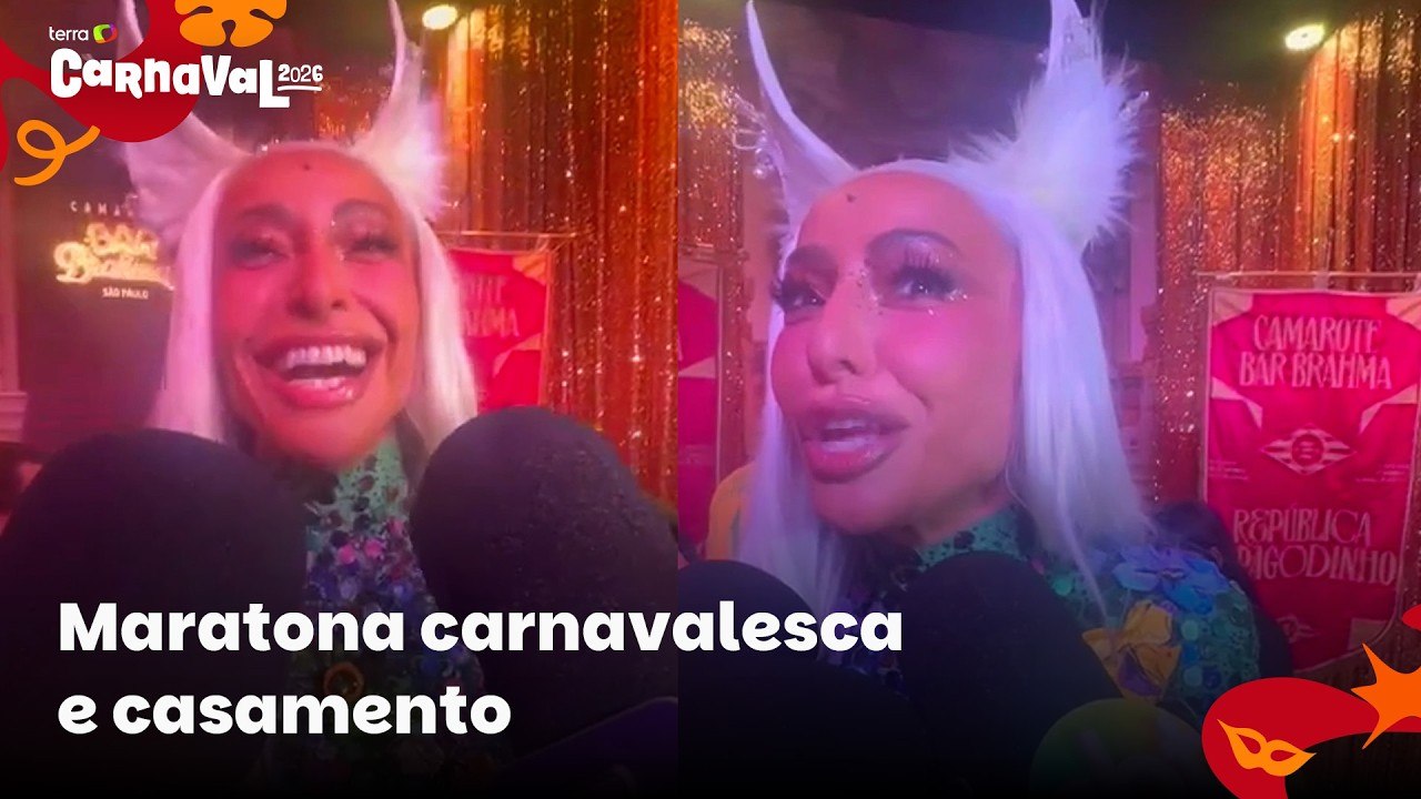 Sabrina Sato brinca sobre rotina com Nicolas Prattes no carnaval: ‘Só de dormir juntos já está bom’
