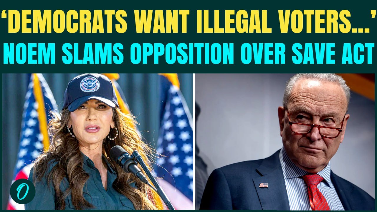 DHS Secy Kristi Noem DEFENDS Trump’s SAVE America Act; ‘80% of Americans Support this’ | US News