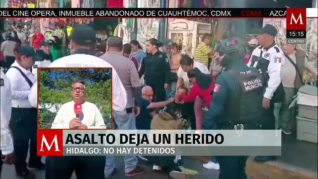 Sujetos armados asaltan joyería y desatan balacera en Tulancingo, Hidalgo