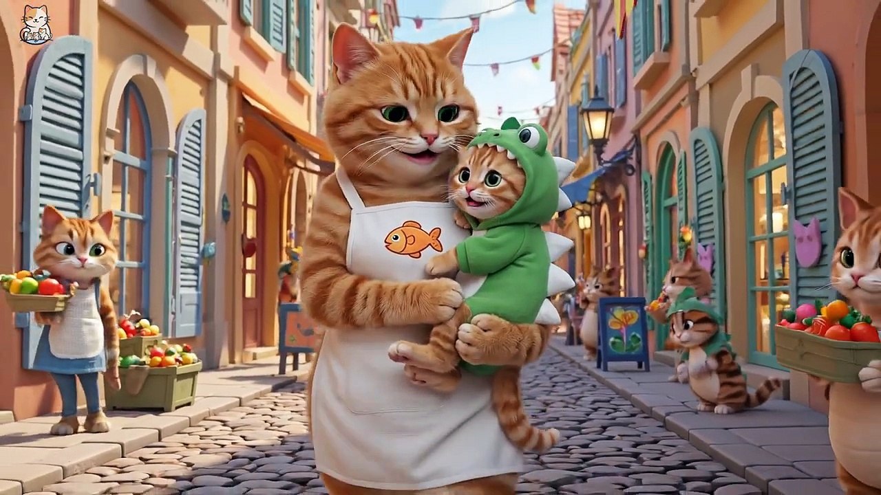 - Mama Cat and  Kitten - Funny Cat Videos