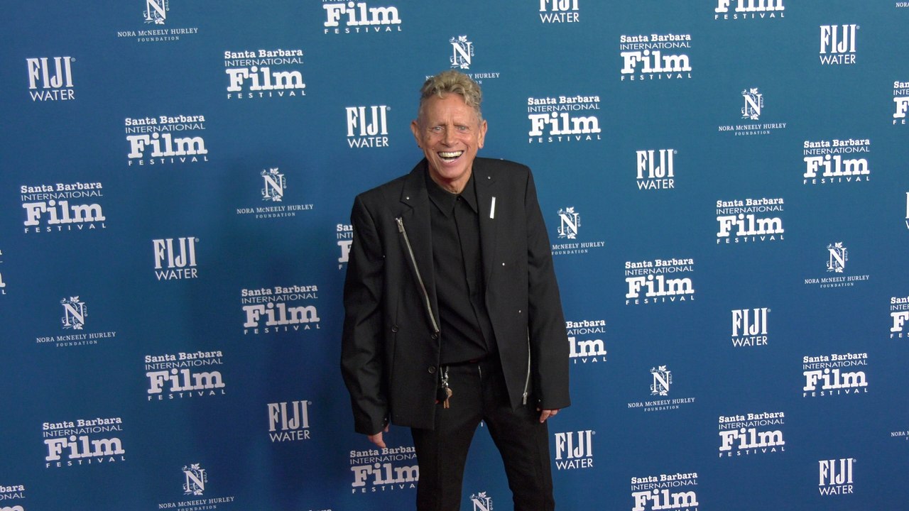 Martin Gore of Depeche Mode on the red carpet at the 2026 SBIFF Arlington Artist of the Year Award