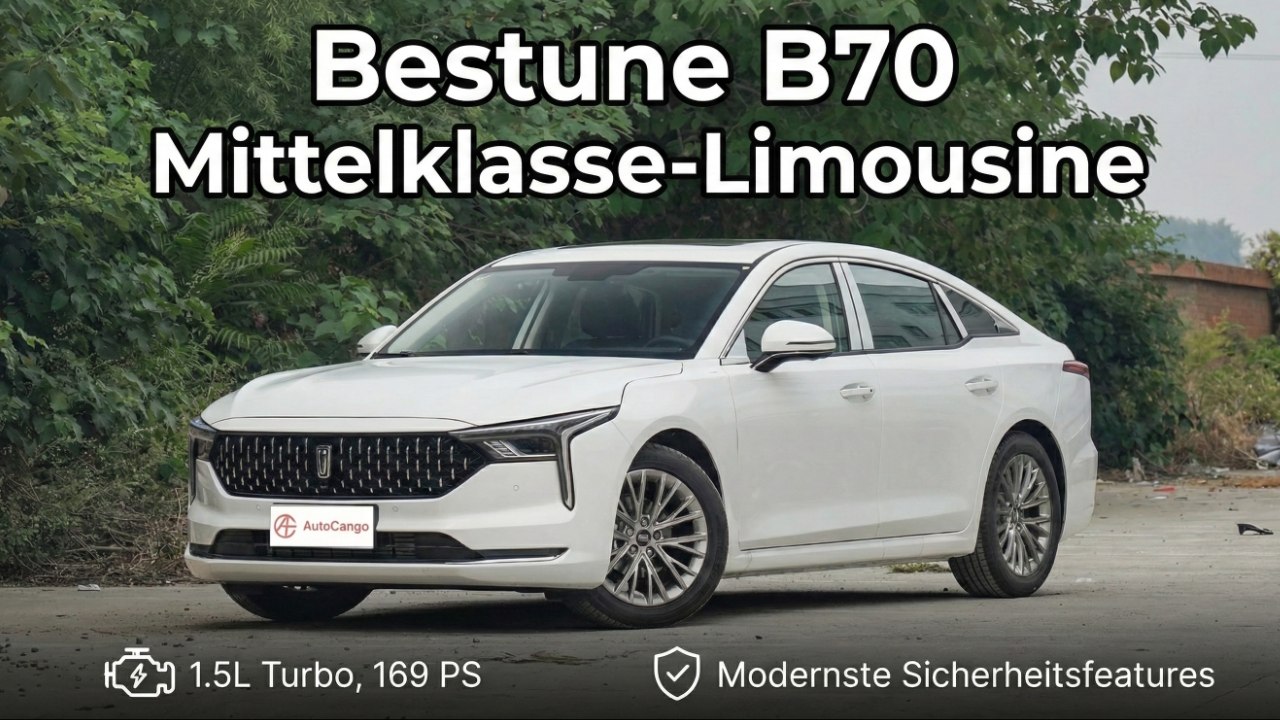 Bestune B70 1.5 Turbo – Design, Technik & Fahrbericht
