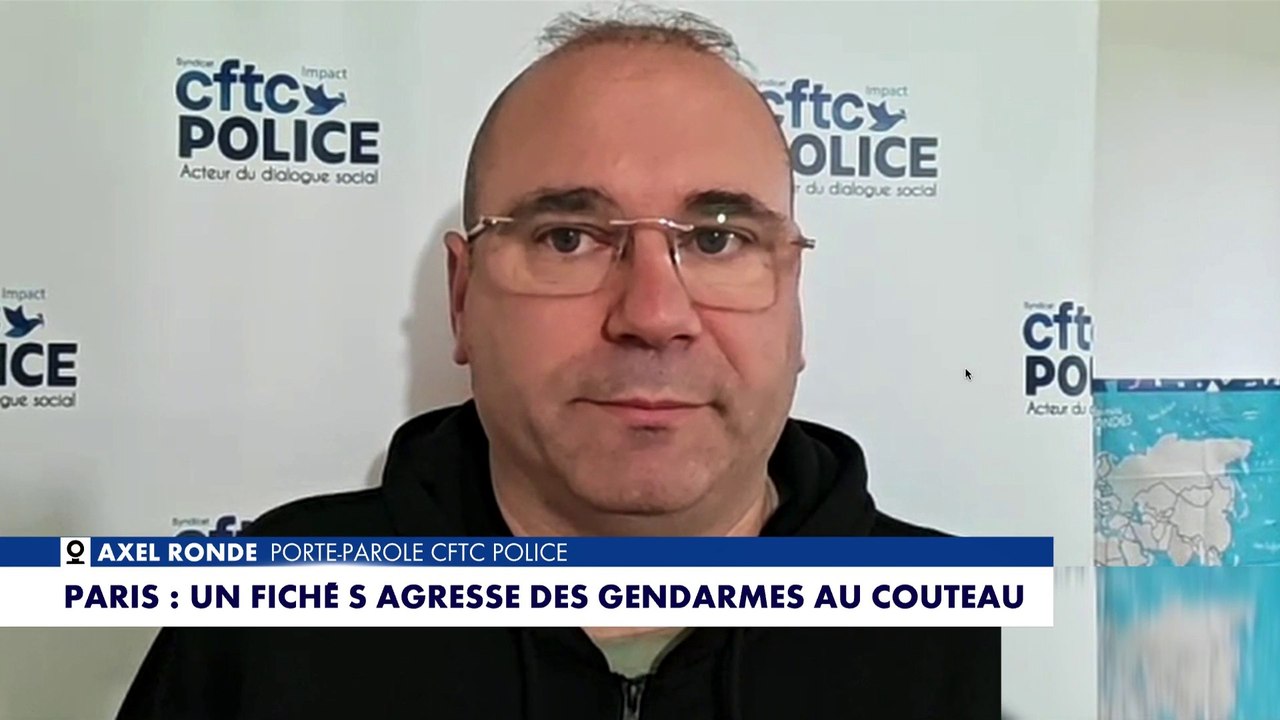 Axel Ronde : «On voit que porter l’uniforme est une cible prioritaire pour ces individus.»