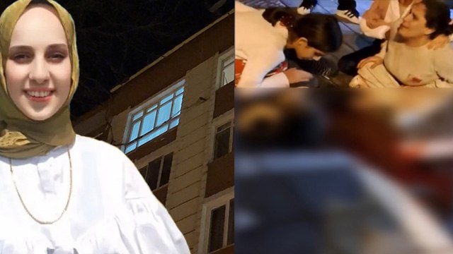 Kasımpaşa'da 5'inci kattan düşen 21 yaşındaki Kübra hayatını kaybetti; annesi sinir krizi geçirdi