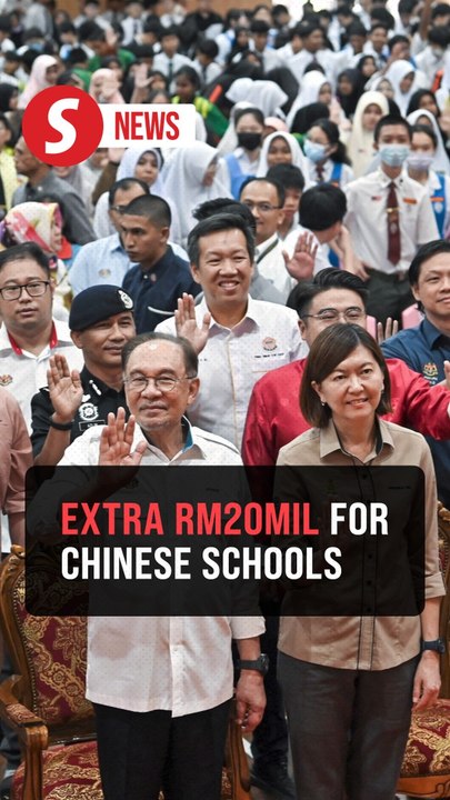 PM Anwar announces further RM20mil allocation for Chinese secondary schools