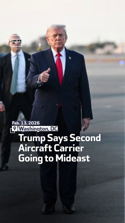 Trump Says Second Aircraft Carrier Going to Mideast