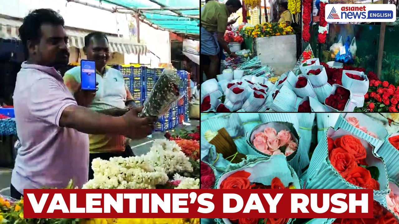 Valentine’s Day 2026 | Thoothukudi Flower Market Witnesses Record Rose Sales