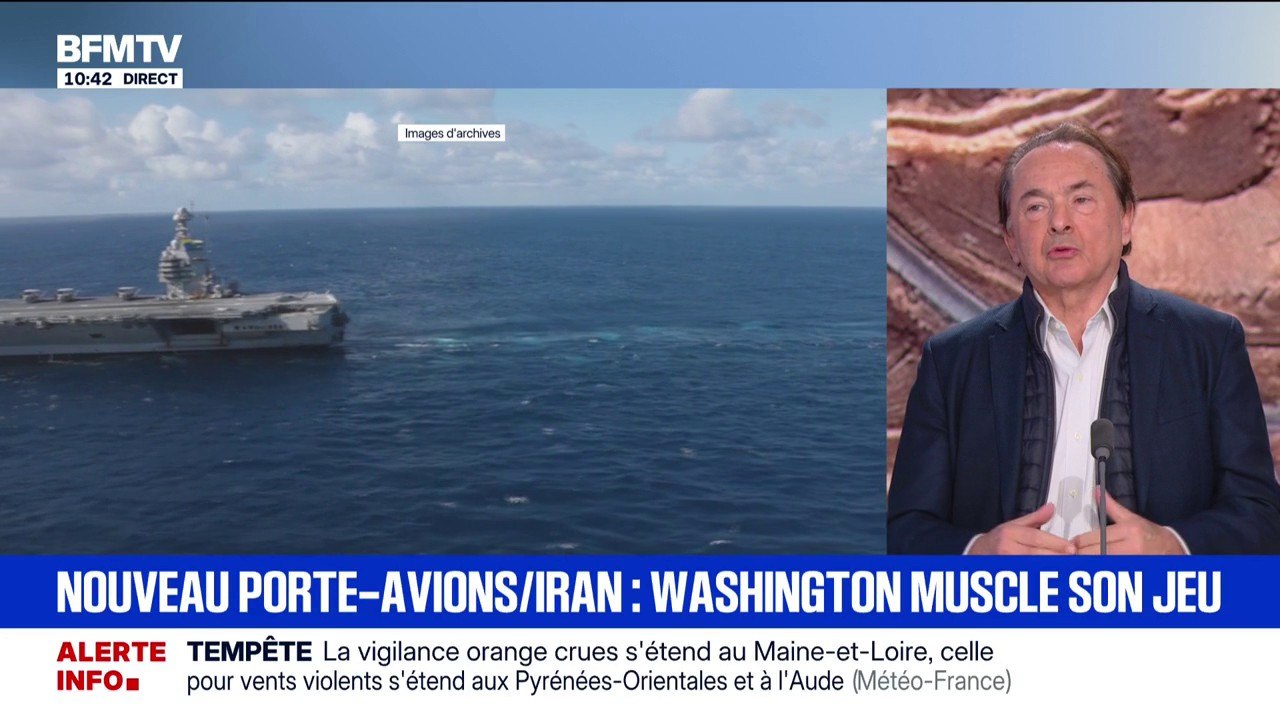 Tensions entre Téhéran et Washington: "Pour l'instant, le régime iranien gagne du temps, en acceptant de négocier", assure Gilles Kepel, spécialiste du Moyen-Orient