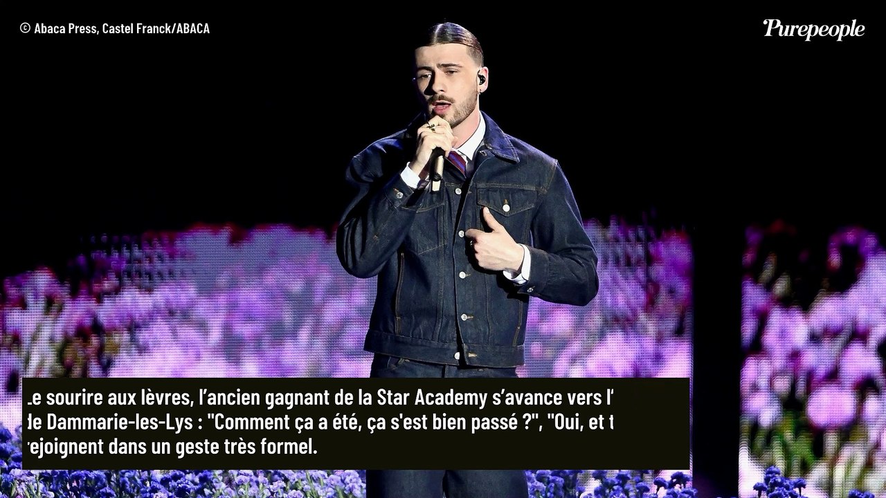 Moment particulier (et filmé) pour Helena et Pierre Garnier dans les backstages des Victoires de la musique 2026