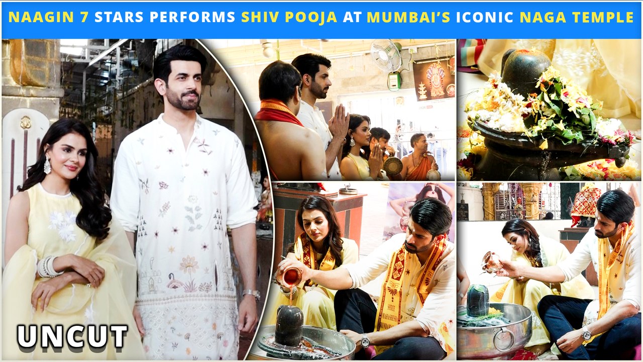 UNCUT Naagin 7 Stars Visit Mumbai's Survana Naga Temple & Performs Maha Shivratri Pooja