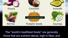 world's healthiest foods