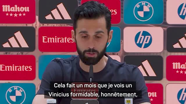 Real Madrid - Arbeloa : "C'est une chance d’entraîner Vinicius, l’un des meilleurs joueurs du monde”