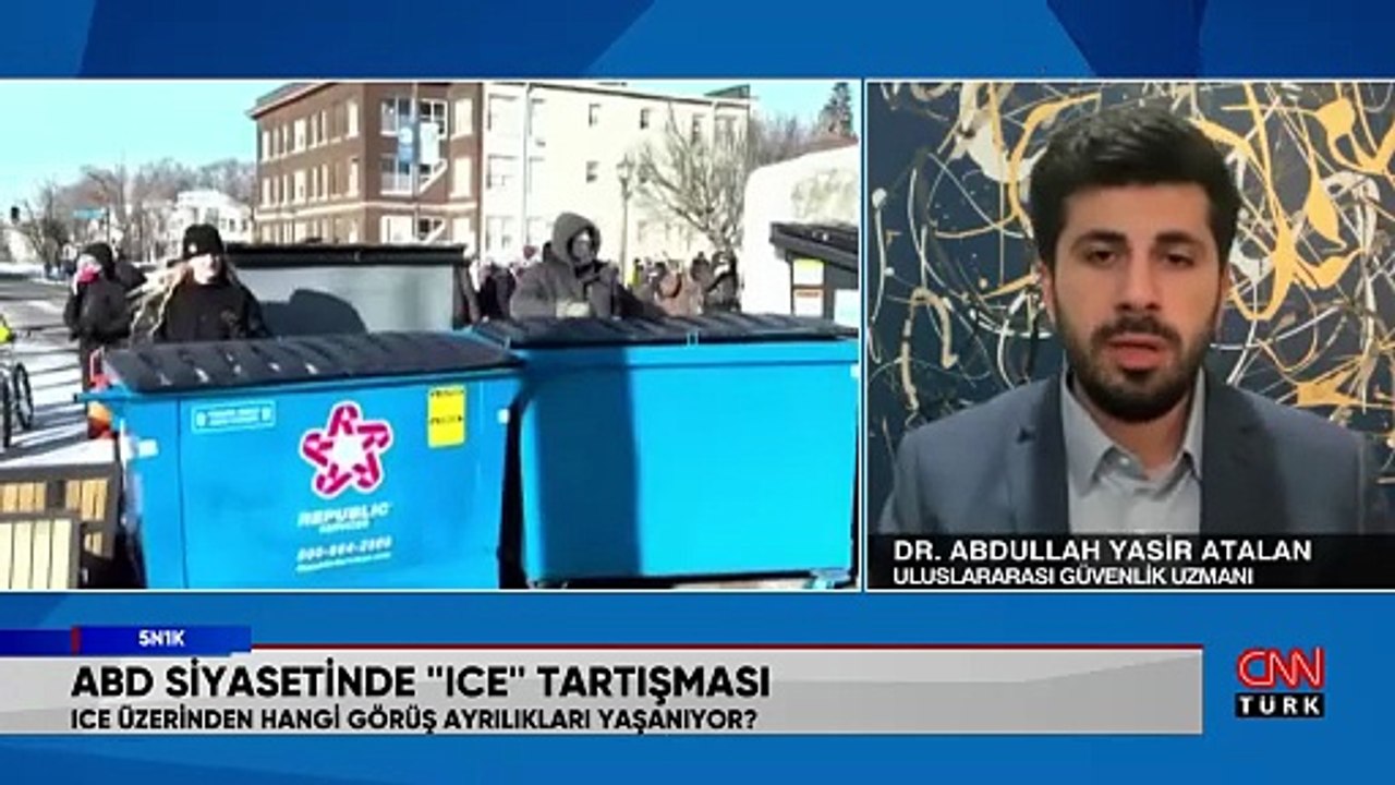 ABD'de "ICE" güvenlik birimi tartışması, ABD-İsrail hattında İran ayrışması ve müzakere yeri tartışması 5N1K'da konuşuldu