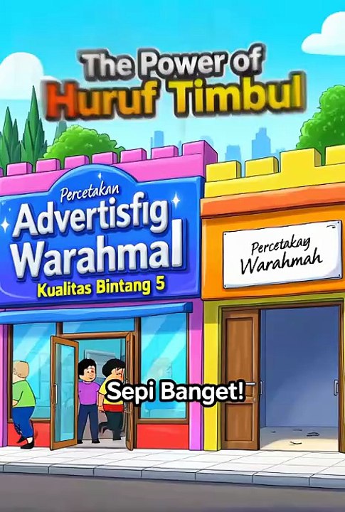 The Power of Huruf Timbul PAW (Percetakan Advertising Warahmah) Percetakan Kendari