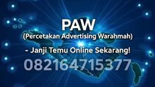 The Modern Legend PAW (Percetakan Advertising Warahmah) Percetakan Kendari