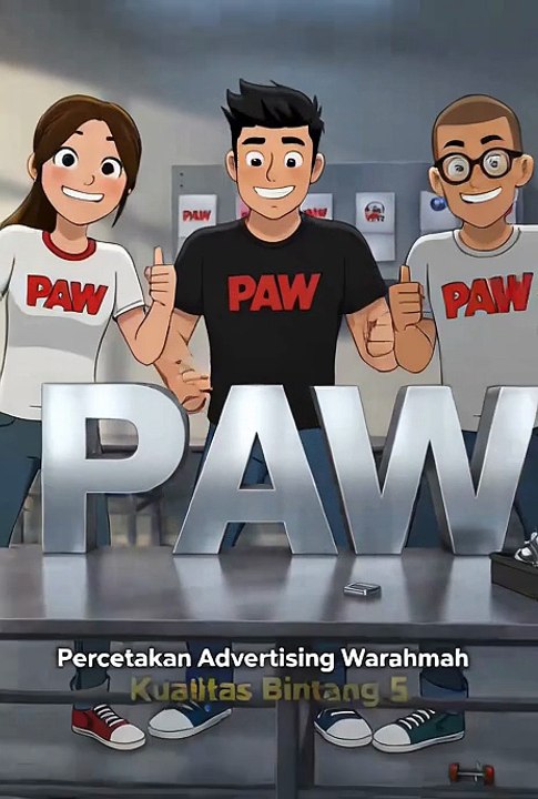 The Power of Huruf Timbul PAW (Percetakan Advertising Warahmah) Percetakan Kendari