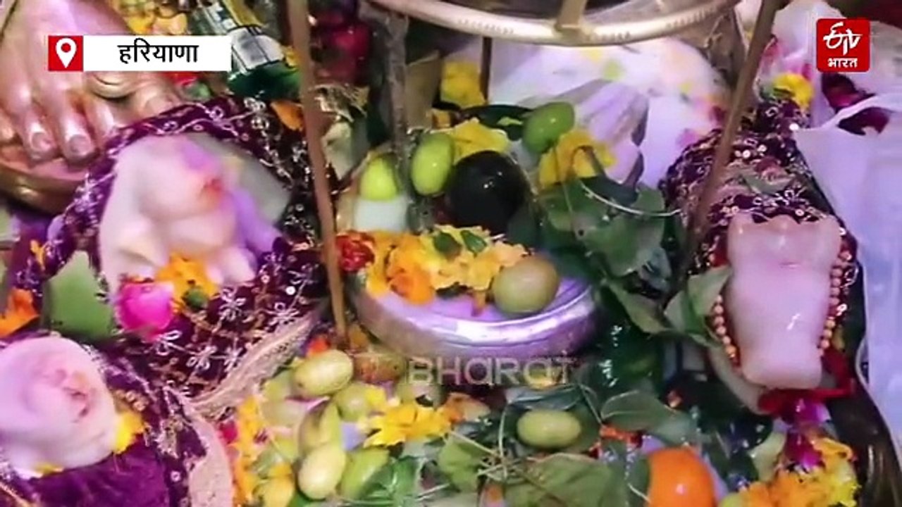करनाल में महाशिवरात्रि पर आस्था का सैलाब, 125 फीट ऊंचे प्राचीन शिव मंदिर में तड़के 4 बजे से लगी कई किलोमीटर लंबी कतारें