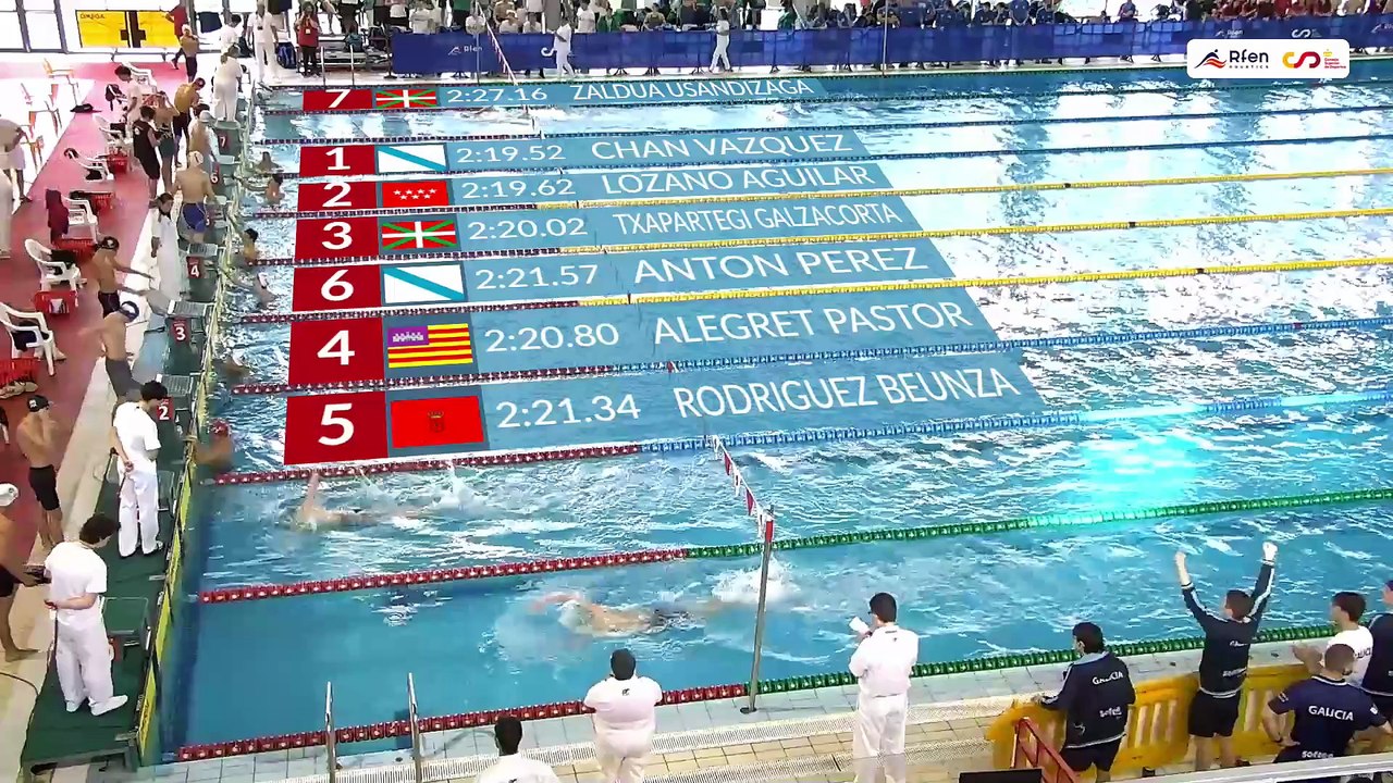 XIV CAMPEONATO DE ESPAÑA DE NATACIÓN FFAA-Domingo mañana